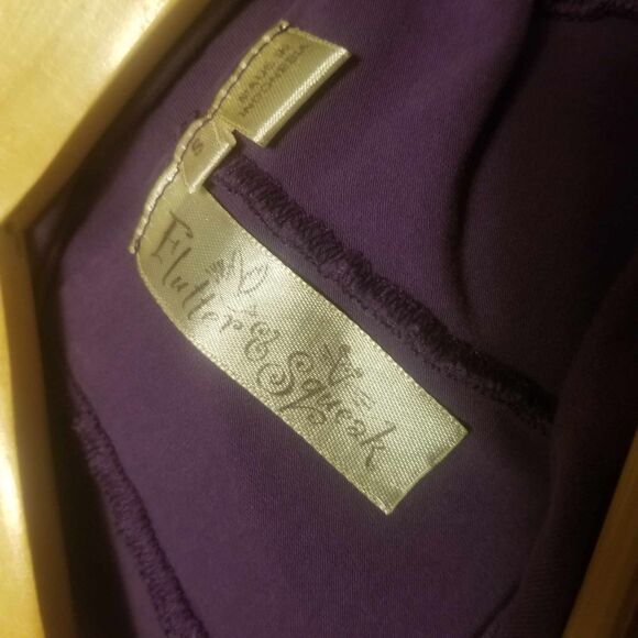 Flutter & Squeak Purple Boho Unique Tank Top Womens Sz S - Picture 2 of 12